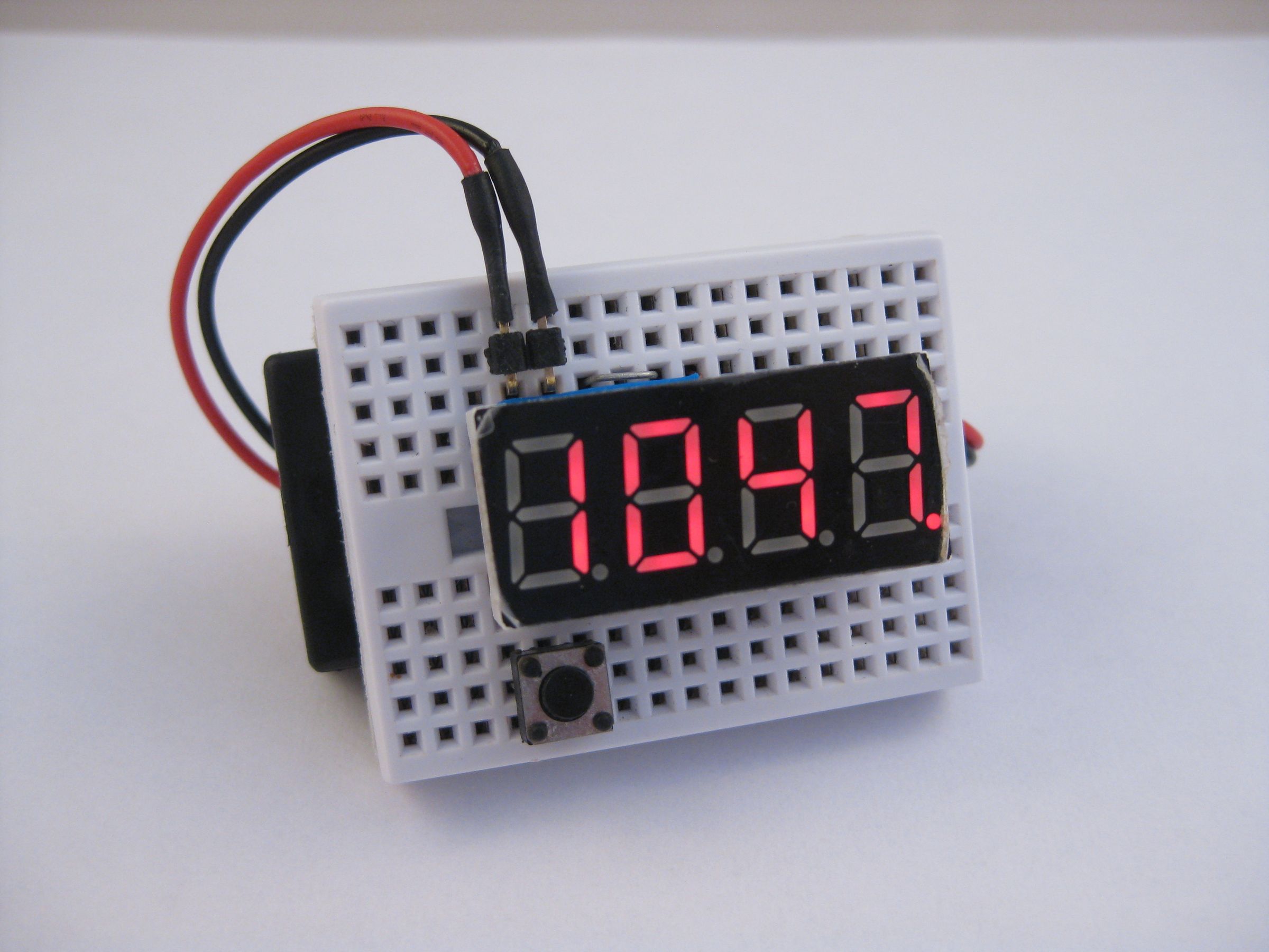 DIY guide for 3P4W LED Clock with Temperature Display with step-by-step instructions