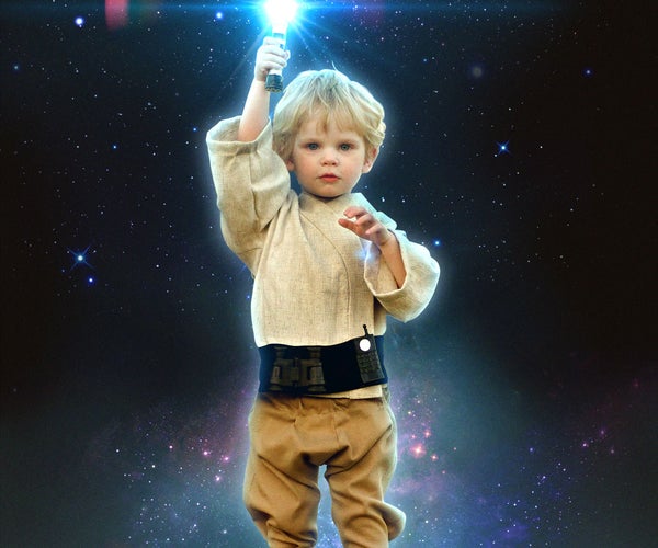 Luke Skywalker and Darth Vader (Kid-friendly)