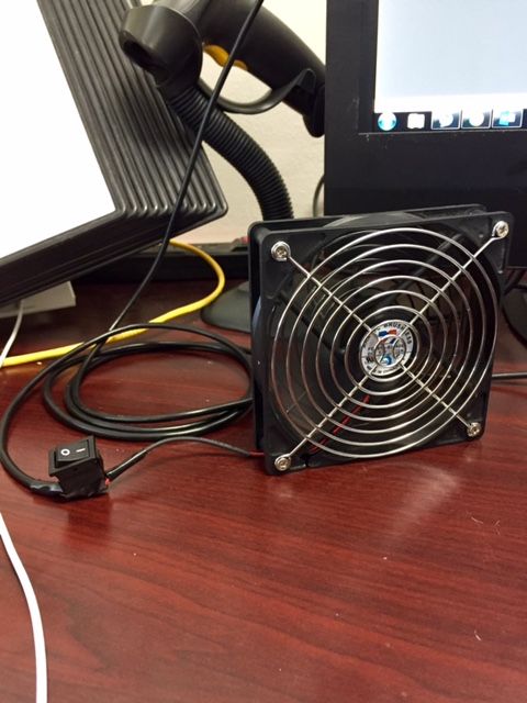 USB Fan Out of Old Computer Fan 