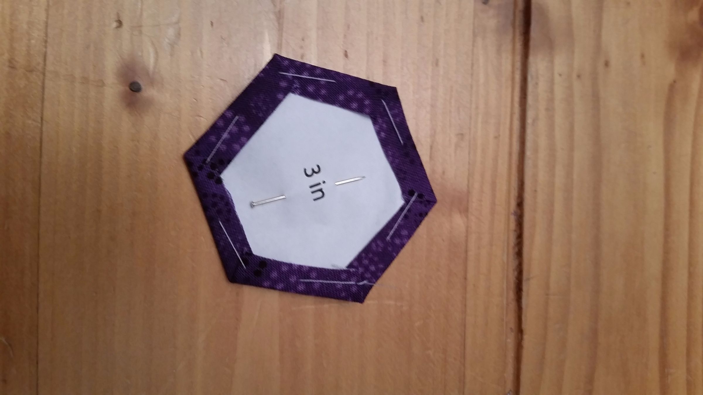 Hexagon English Paper Hand Piecing 8 Steps (with Pictures