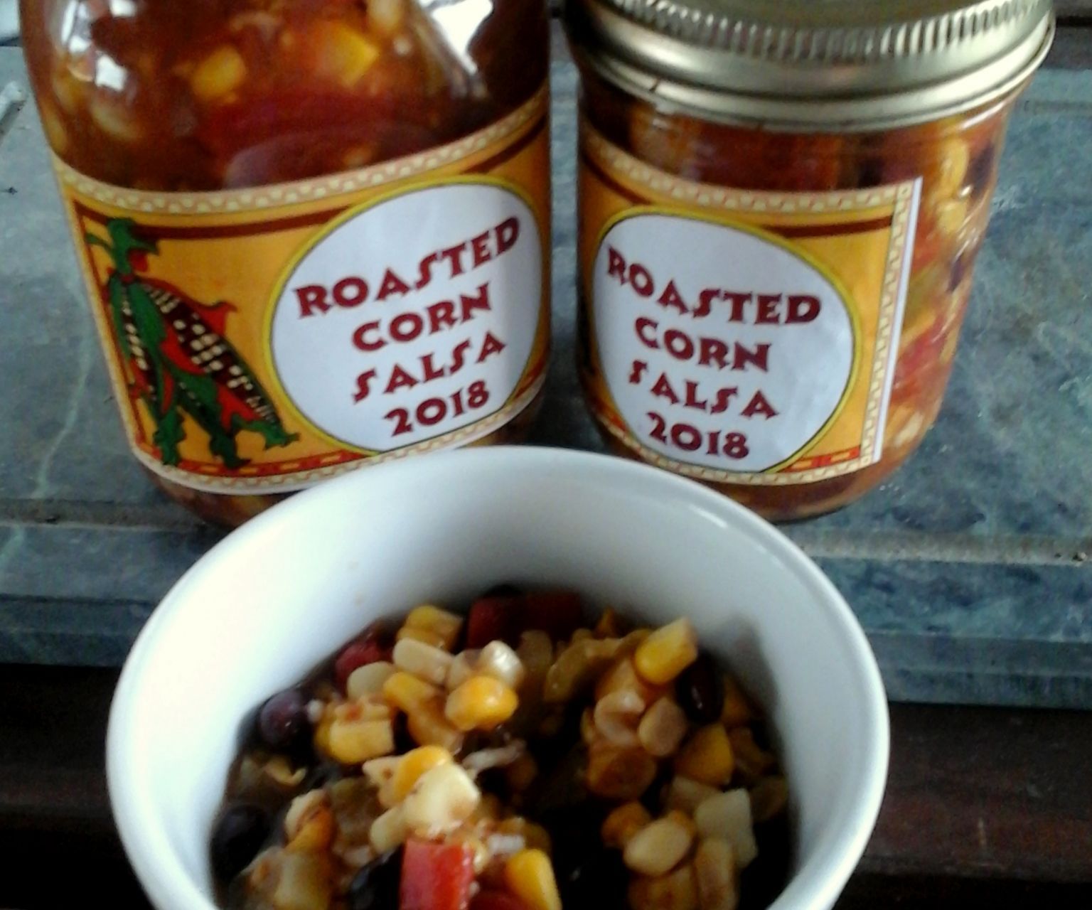 Step-by-step guide for roasted corn salsa DIY Project DIY project