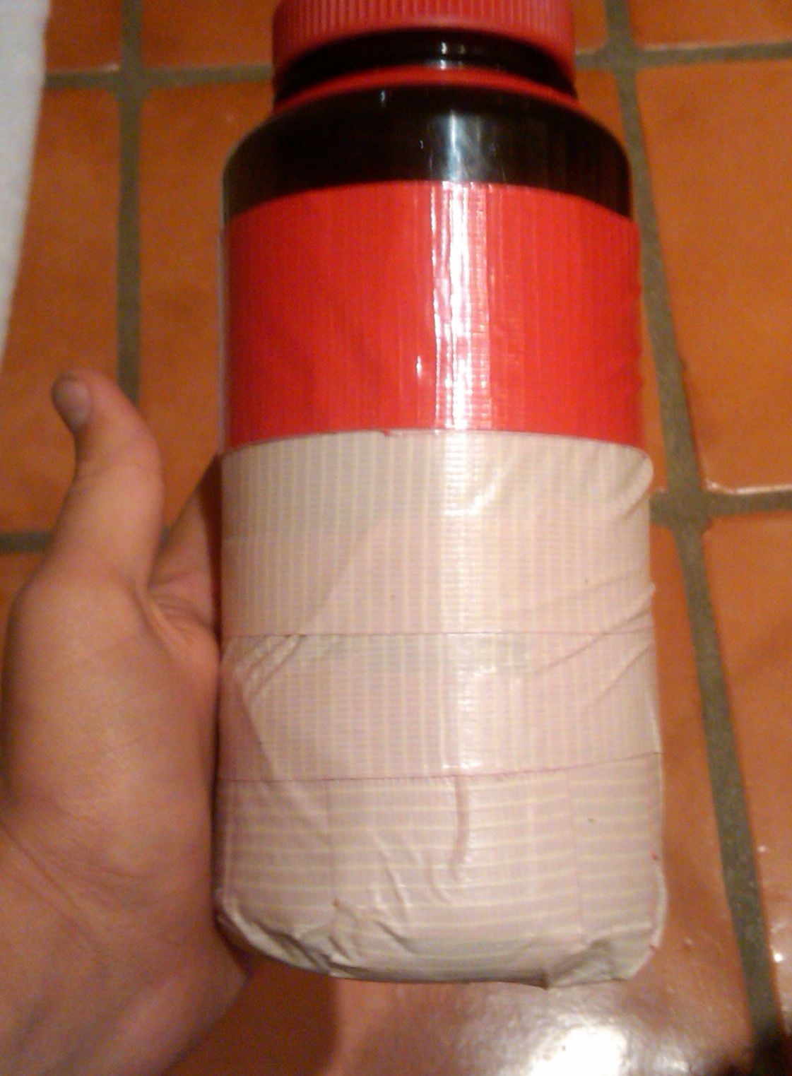 Duct Tape Water Bottle 8 Steps Instructables