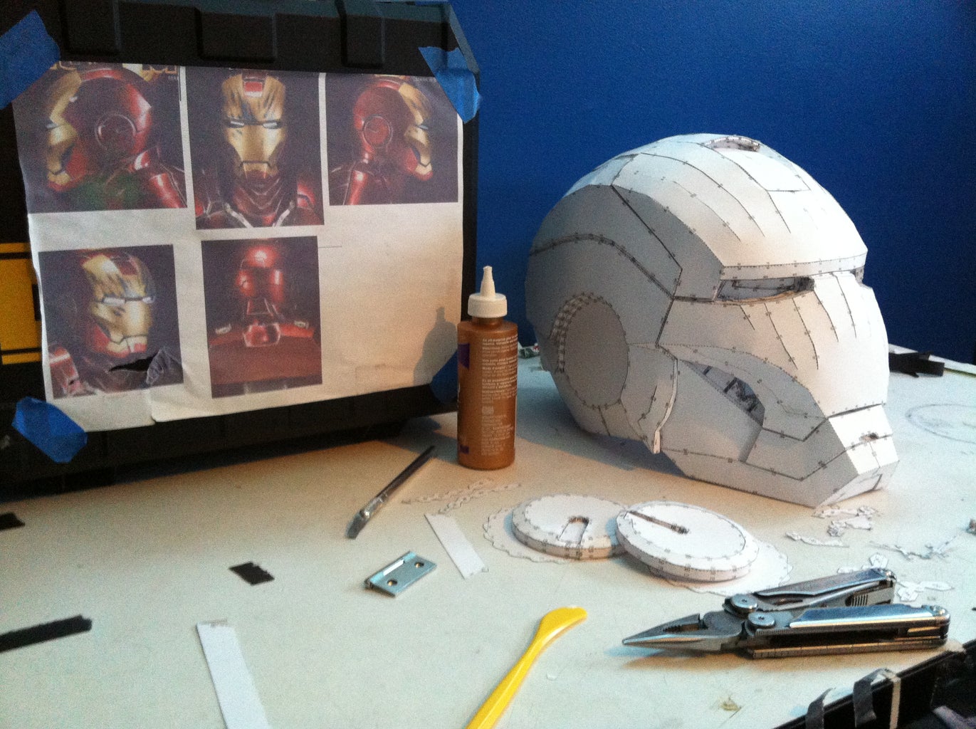 Ironman Welding Helmet Part 1. 11 Steps (with Pictures) Instructables