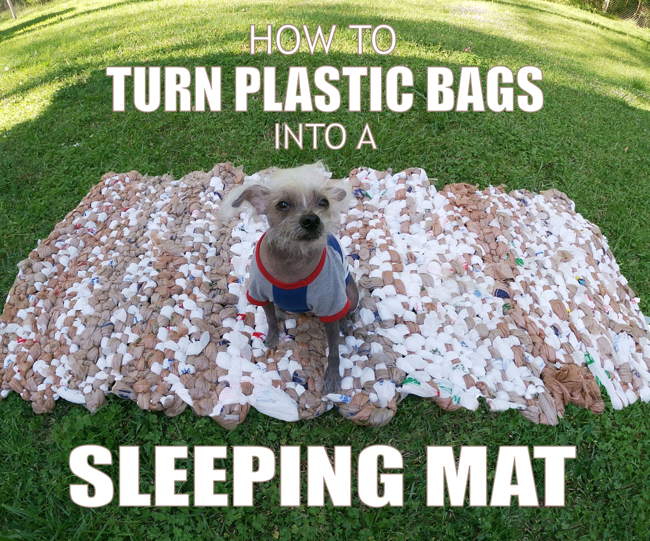 How to Turn Plastic Bags Into a Sleeping Mat 8 Steps (with Pictures