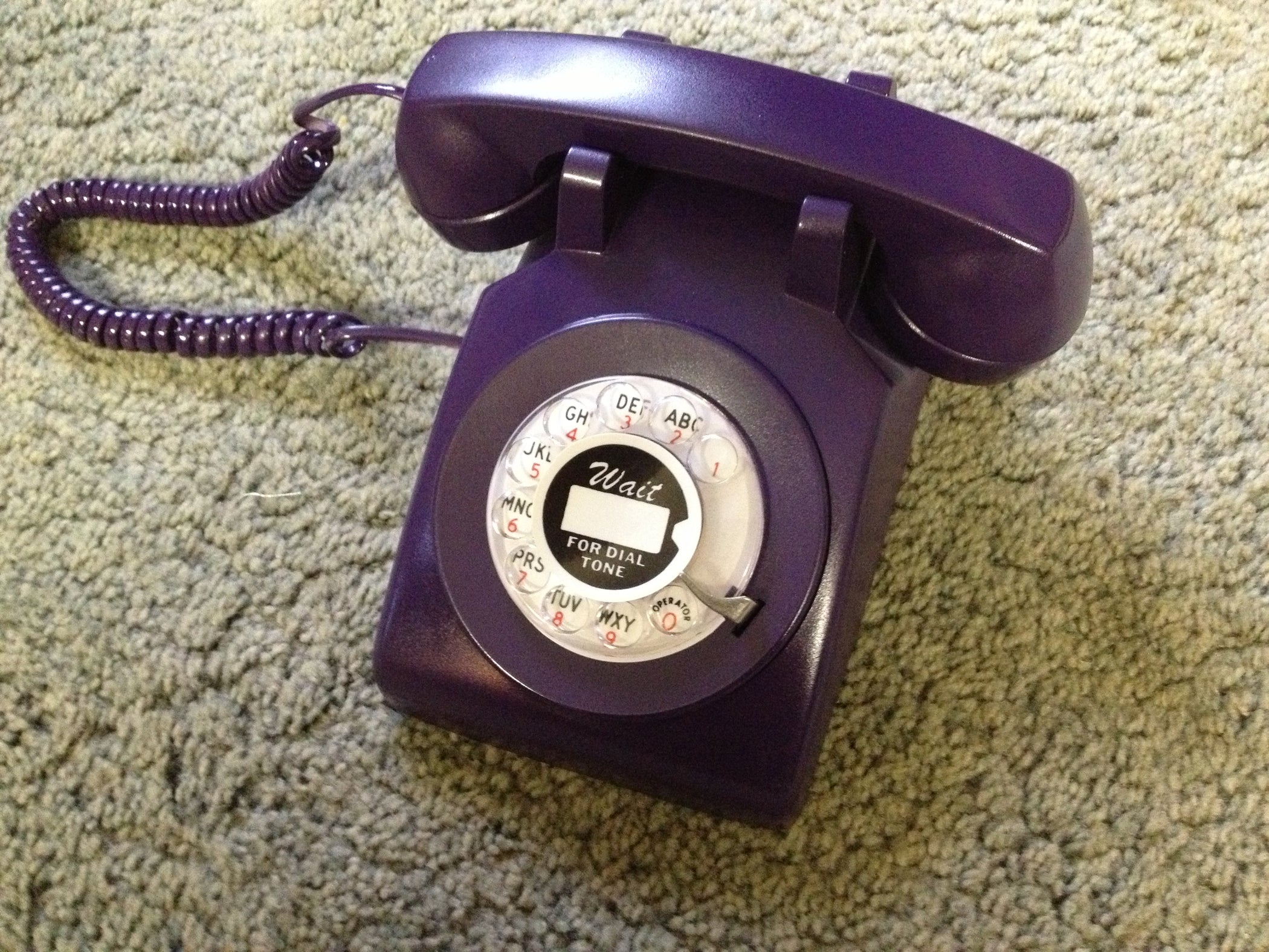 Purple Rotary Phone 4 Steps (with Pictures) Instructables
