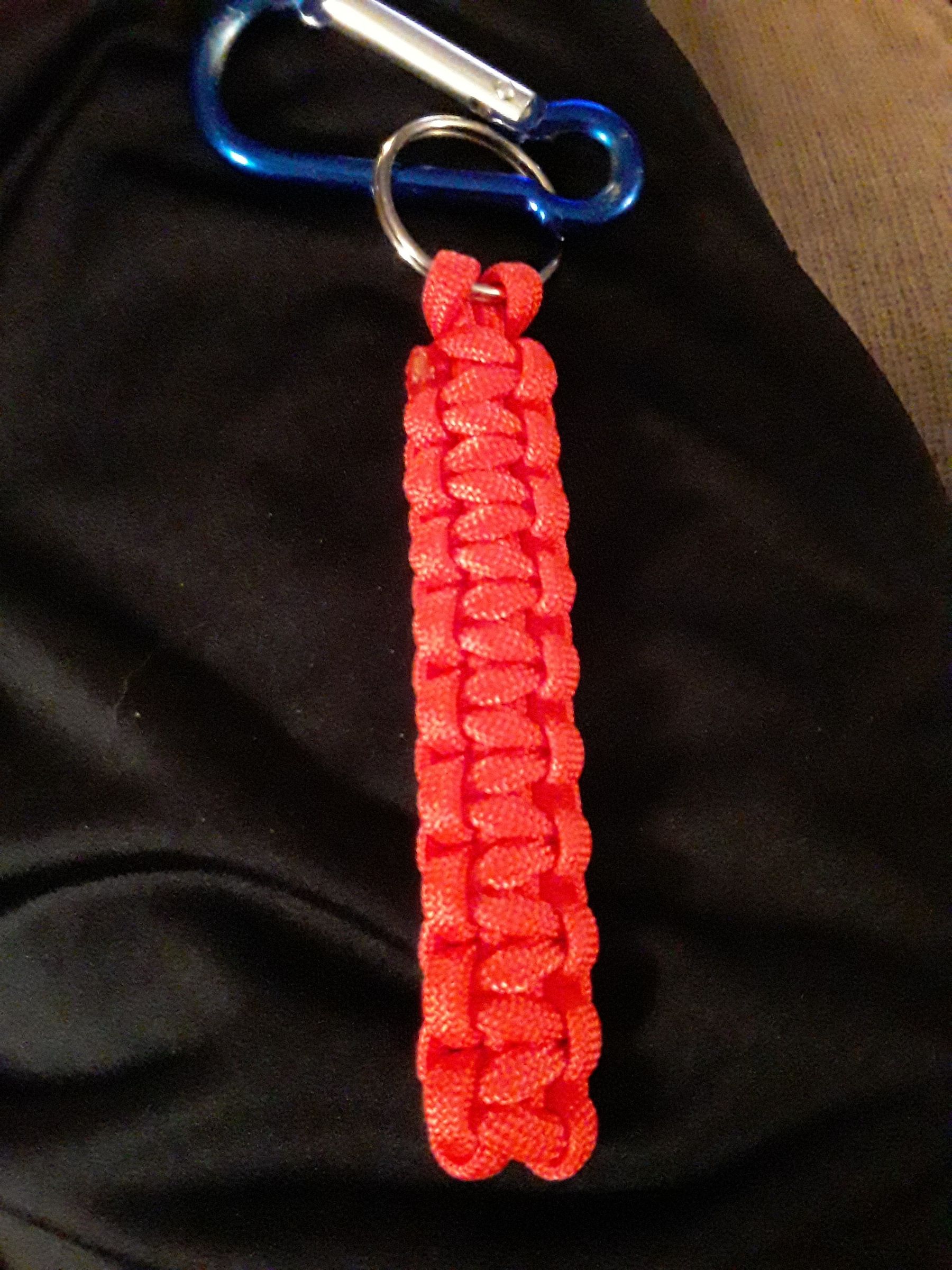 Easy Paracord Survival Key Fob 5 Steps (with Pictures) Instructables
