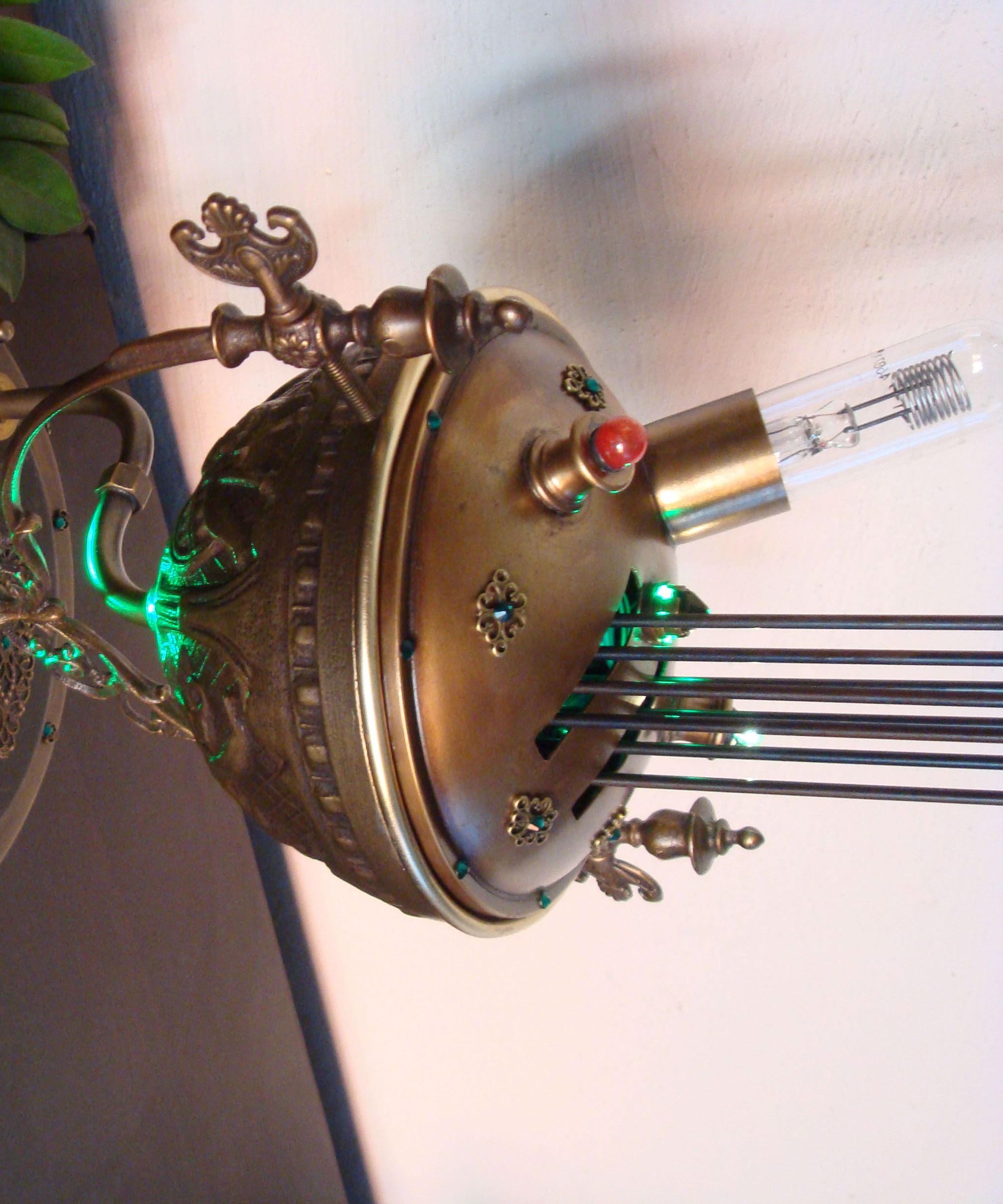 "the time cup" - a steampunk timer/clock with westminster sound DIY Project DIY Project Image