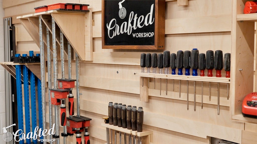 French Cleat Tool Storage Wall And Clamp Rack 9 Steps With Pictures Instructables French Cleat Tool Storage Wall And Clamp Rack 9 Steps With Pictures Instructables