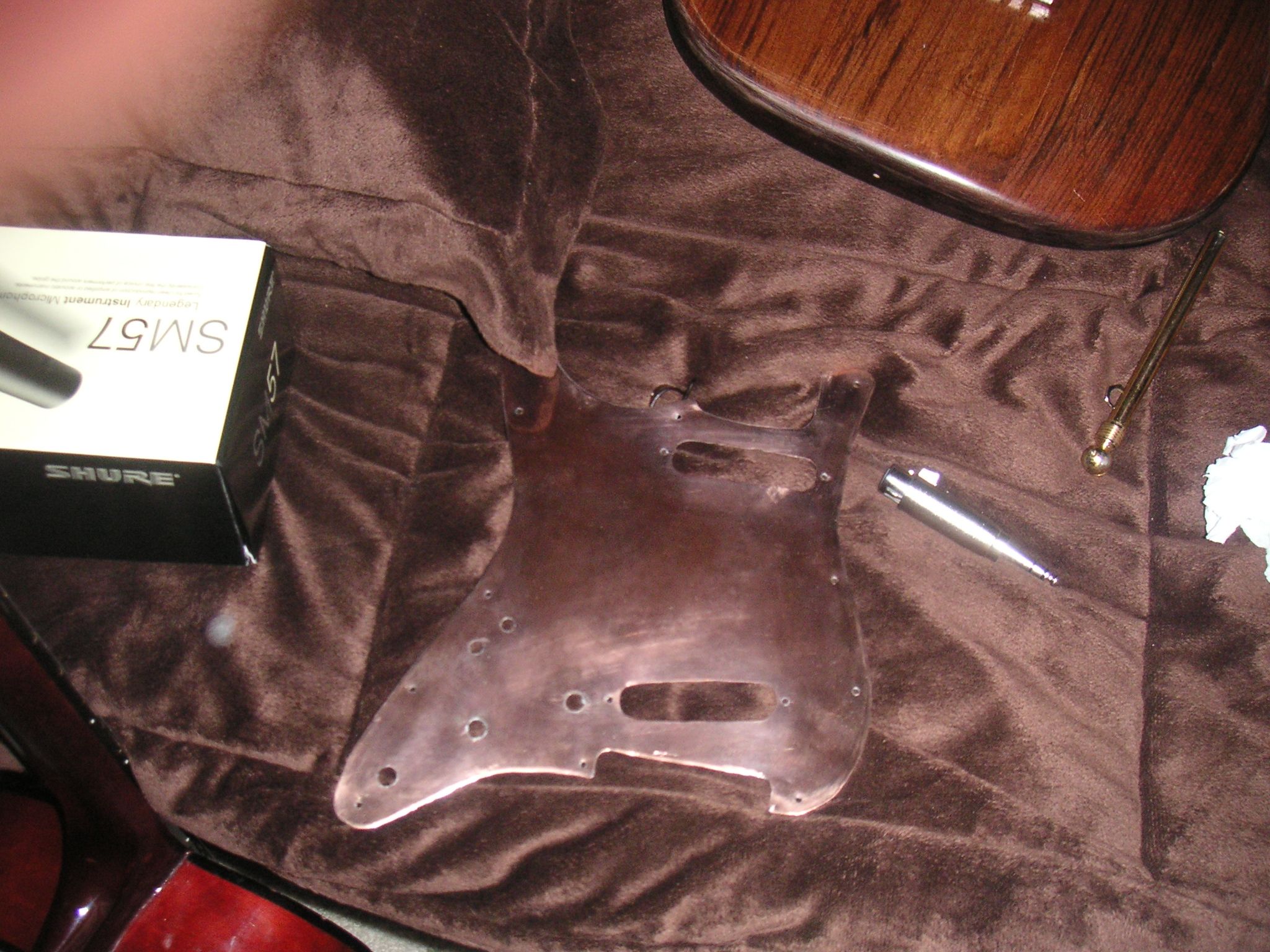 How to Make a Custom Metal Guitar Pickguard! 9 Steps Instructables