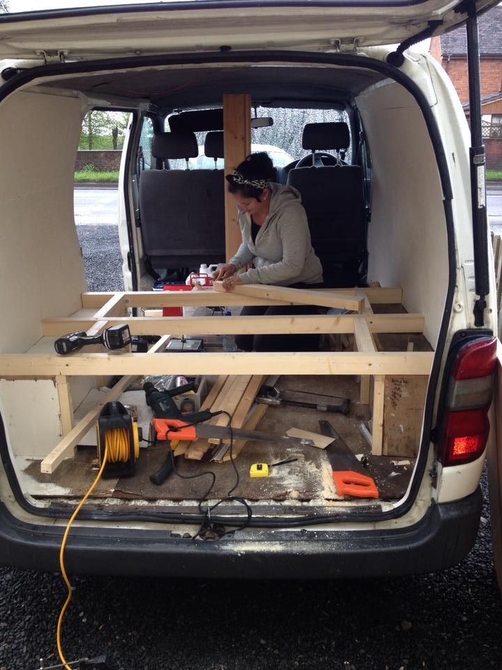 White Van Camper Conversion 10 Steps With Pictures Instructables