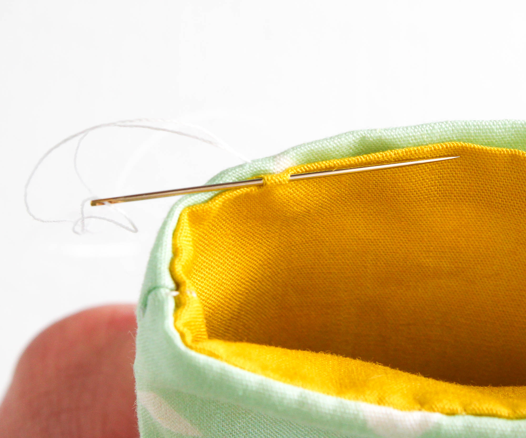 Sewing the Slip Stitch Instructables
