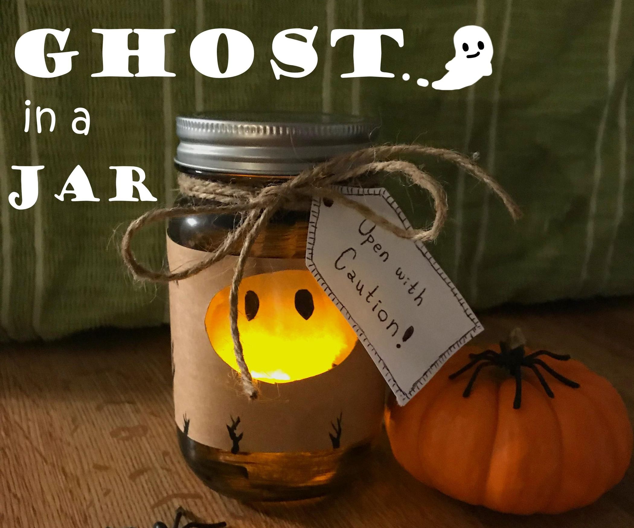 Ghost in a Jar 9 Steps (with Pictures) Instructables