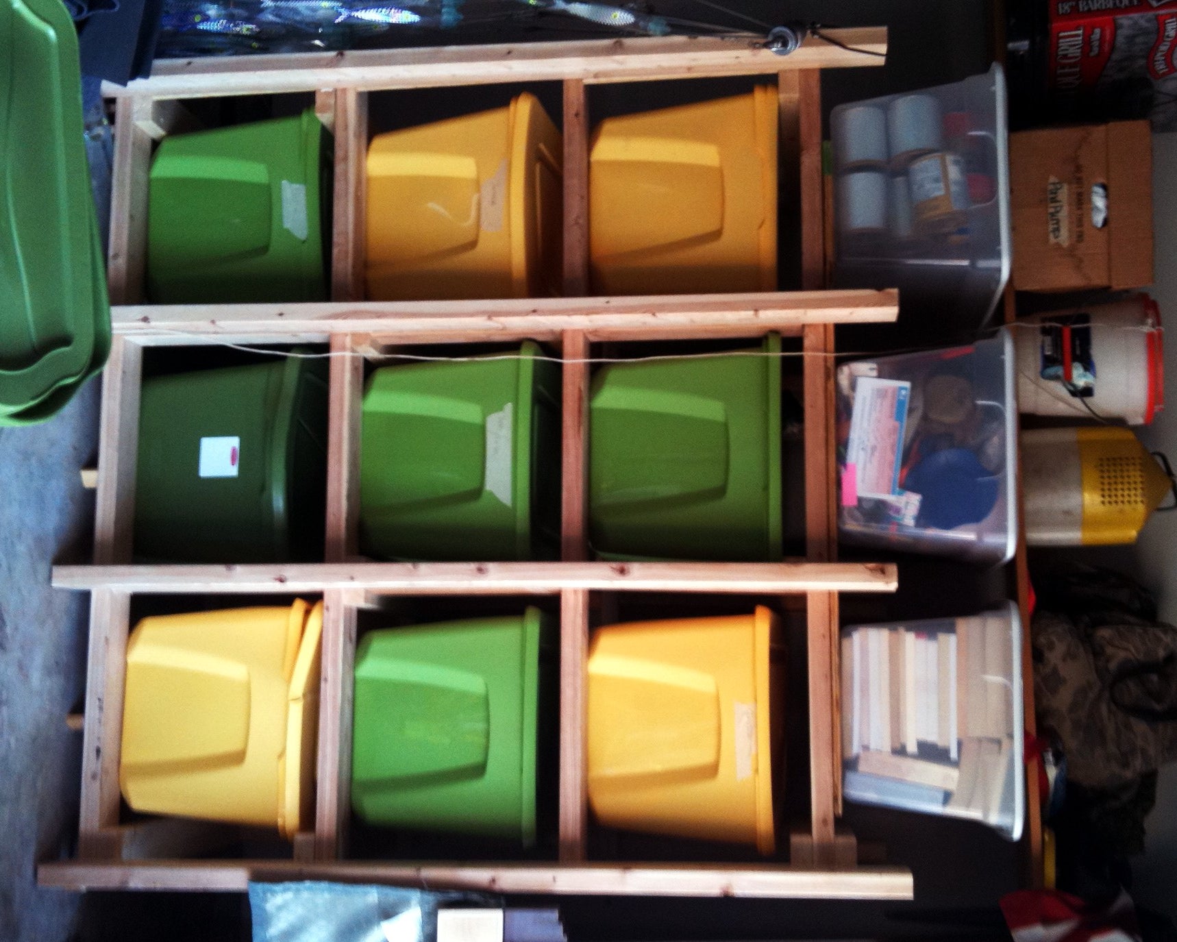 12 Storage Tote Shelving System 50.00 5 Steps (with Pictures