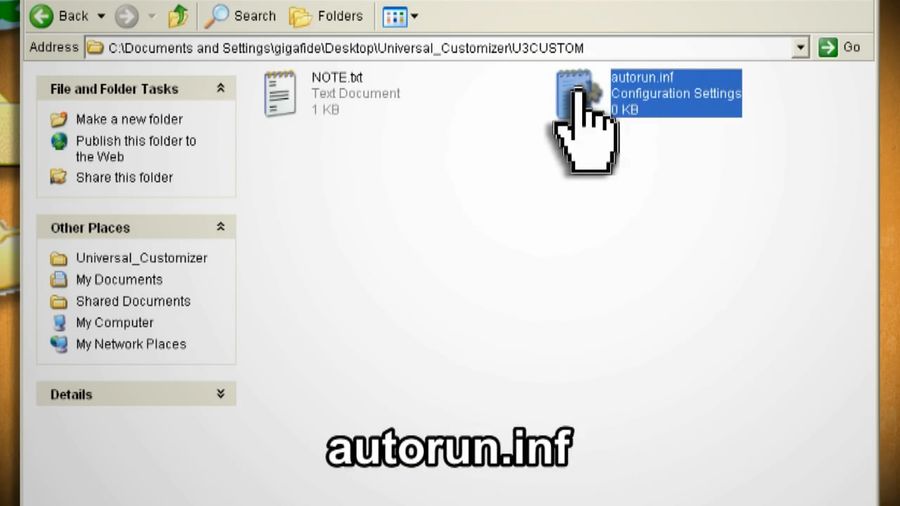 Creating the Autorun and Launch Files