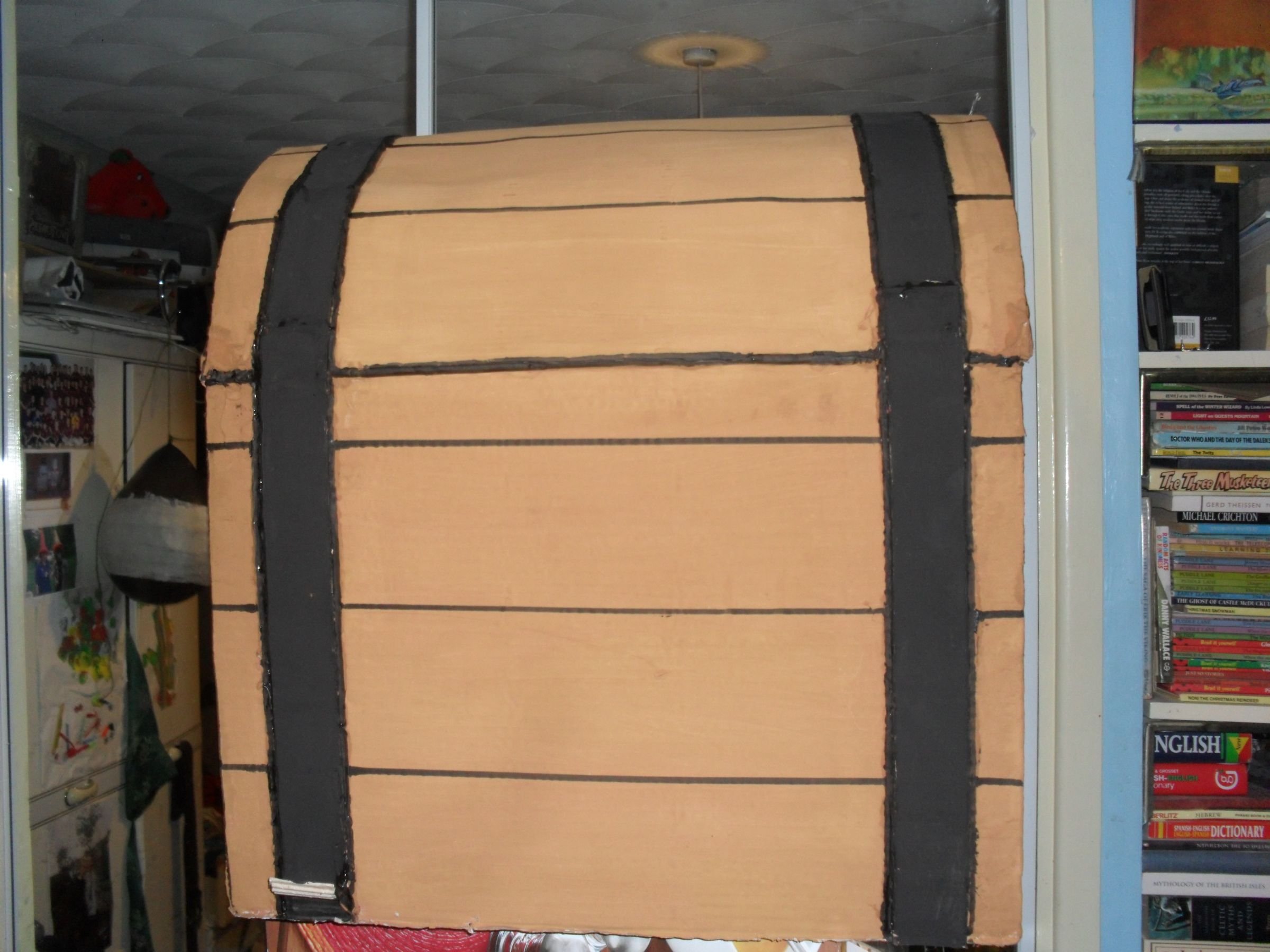 Cardboard Props How to Make a Pirate Treasure Chest 10 Steps (with