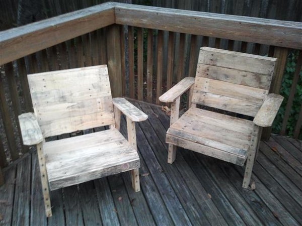 Cadeira de plataforma de paletas