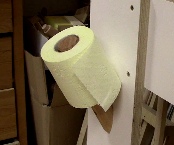 simple toilet paper holder that works DIY Project DIY Project Image