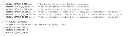 Motion Configuration on Ramps 1.4 With Marlin Firmware @section Machine ...