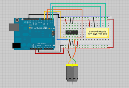 Arduino - Control DC Motor Via Bluetooth : 4 Steps (with Pictures ...