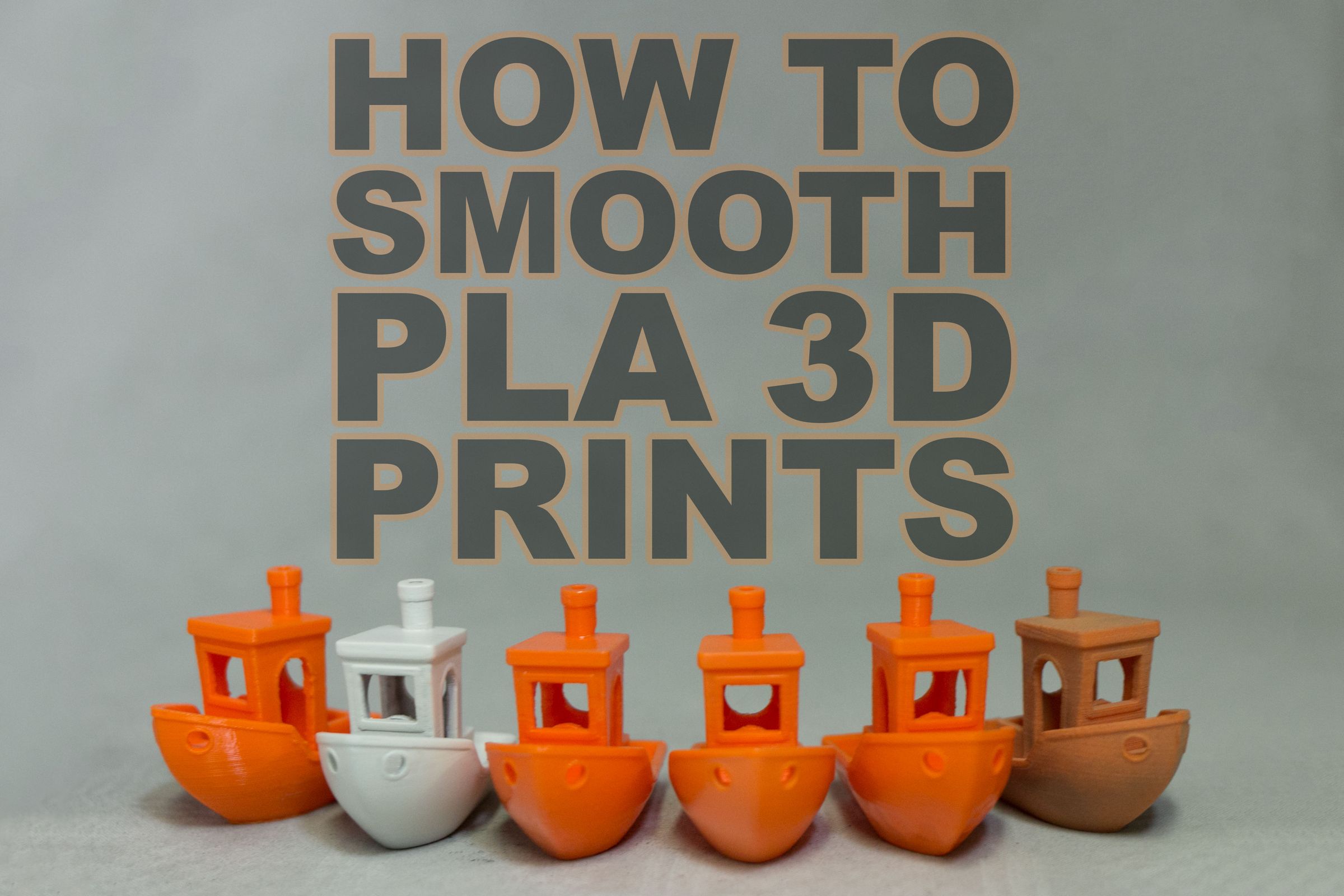How to Smooth PLA 3D Prints 12 Steps Instructables