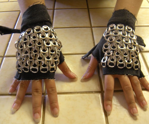 Fingerless Chainmaille Gloves