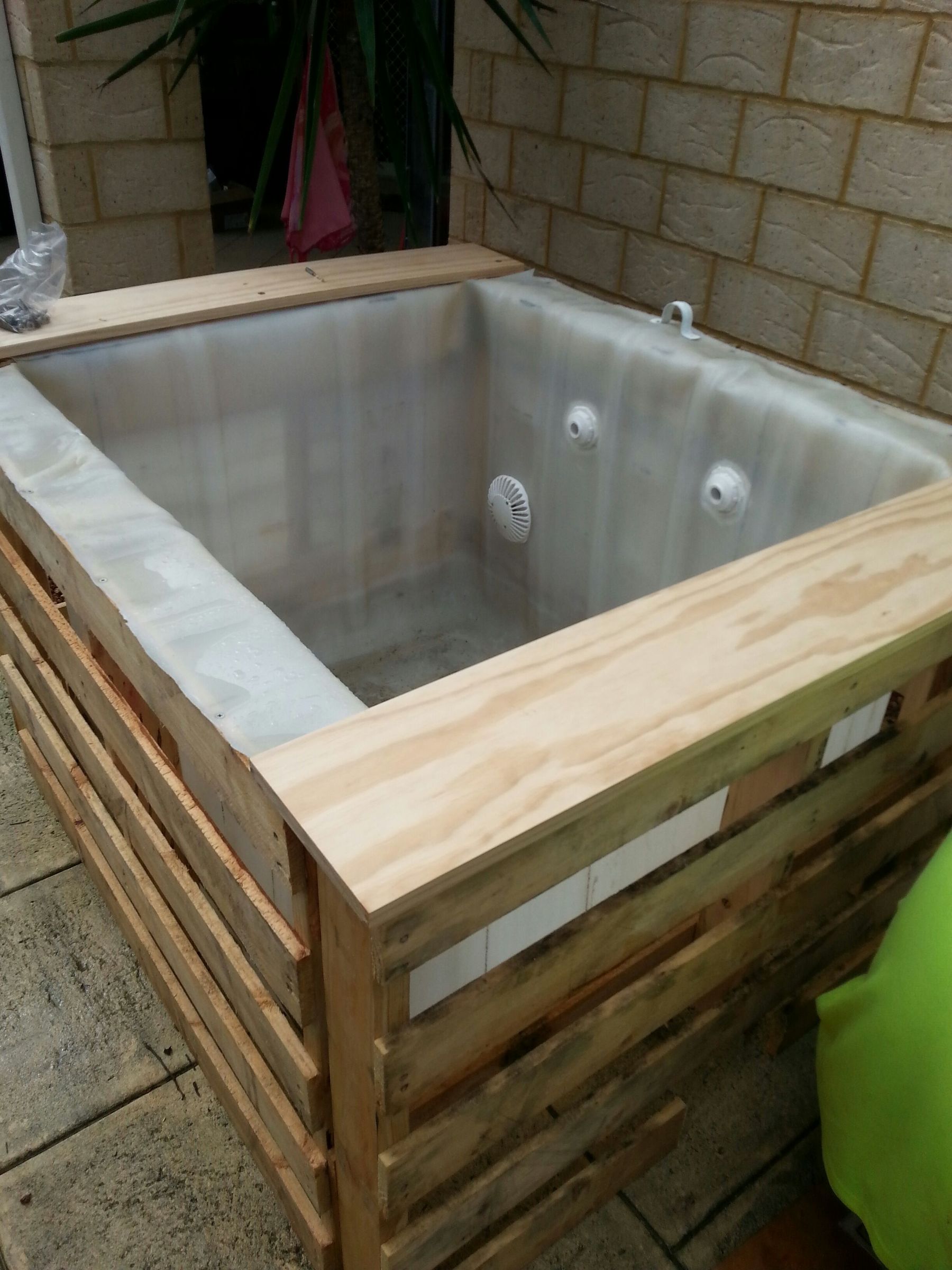 small hot tub for sale on Ibc Above Ground Plunge Pool 9 Steps With Pictures Instructables