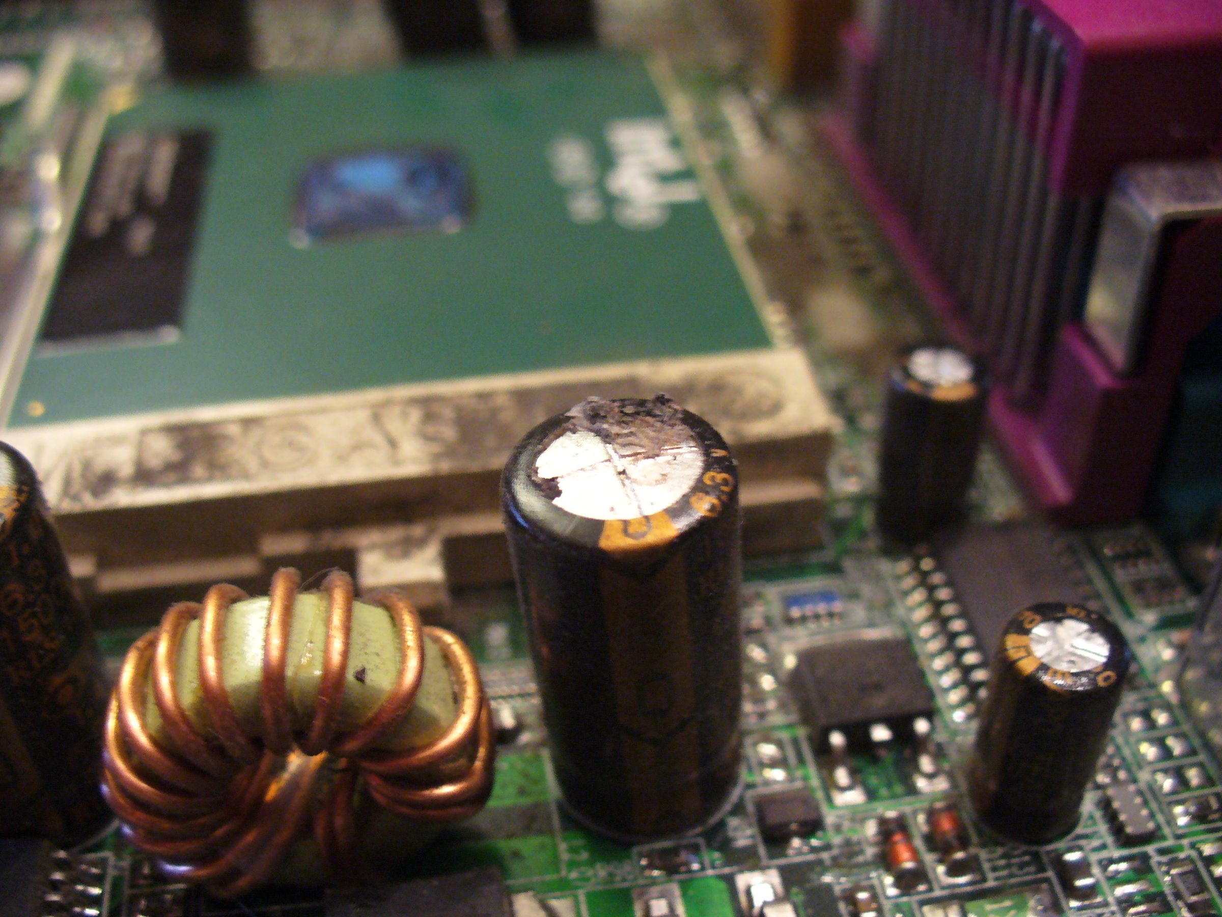 How to Repair Capacitors on Computer Motherboards and Other Electronic