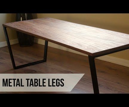 Making Metal Coffee Table Legs 11 Steps With Pictures Instructables Making Metal Coffee Table Legs 11, How Long Are Coffee Table Legs