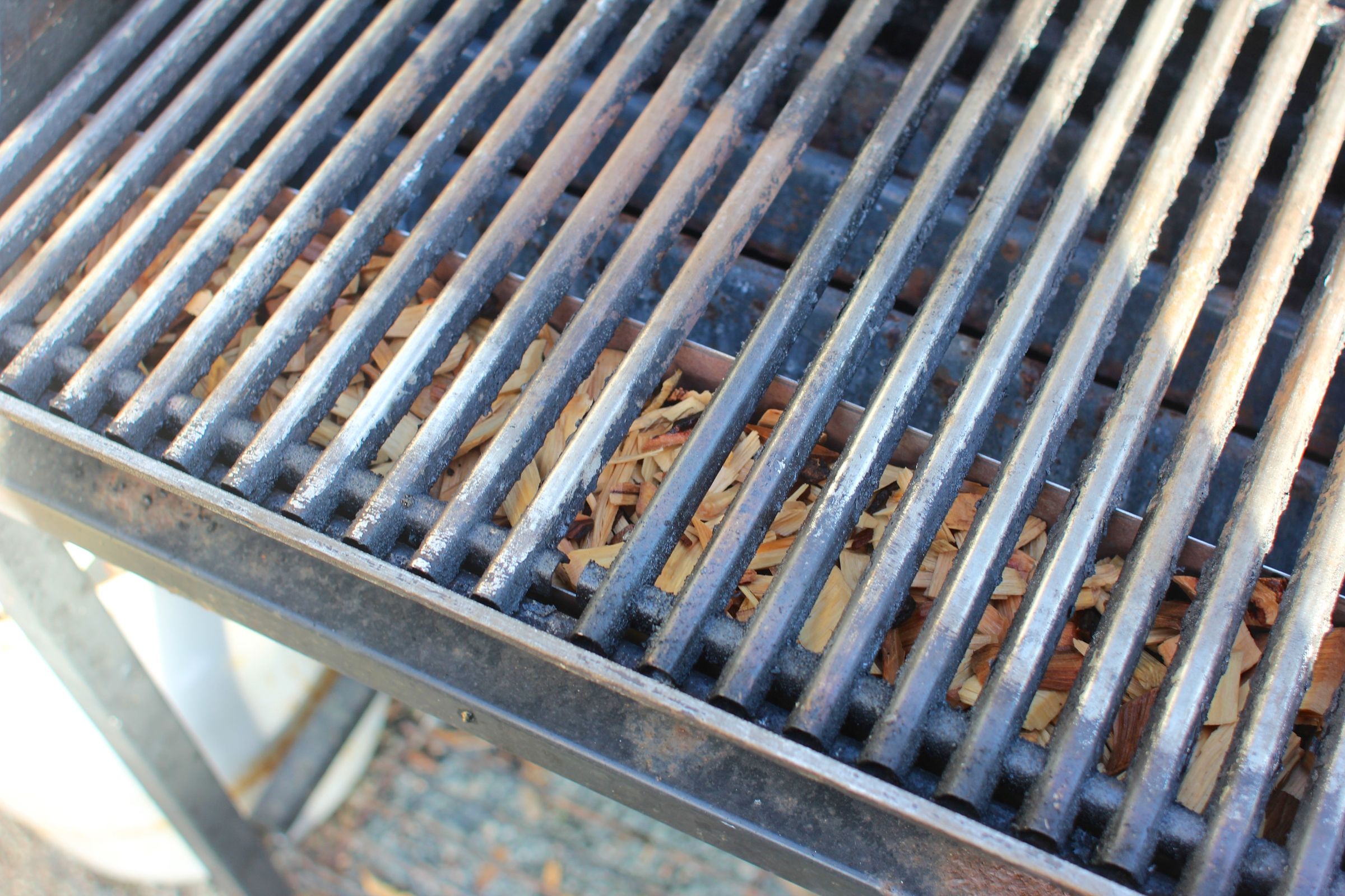 Turn Your Gas Grill Into a Smoker Simple Woodchip Tray 10 Steps