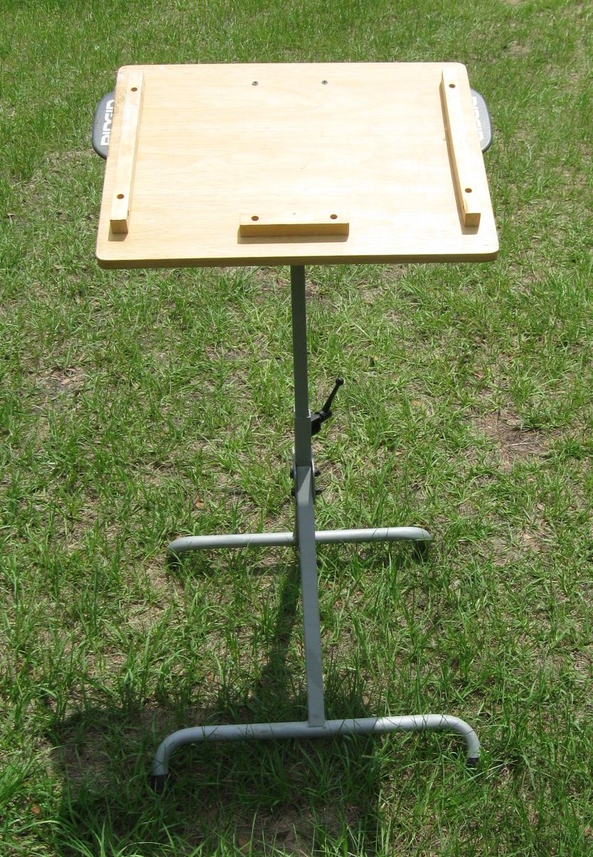 DIY guide for Portable Standing Laptop Desk with step-by-step instructions