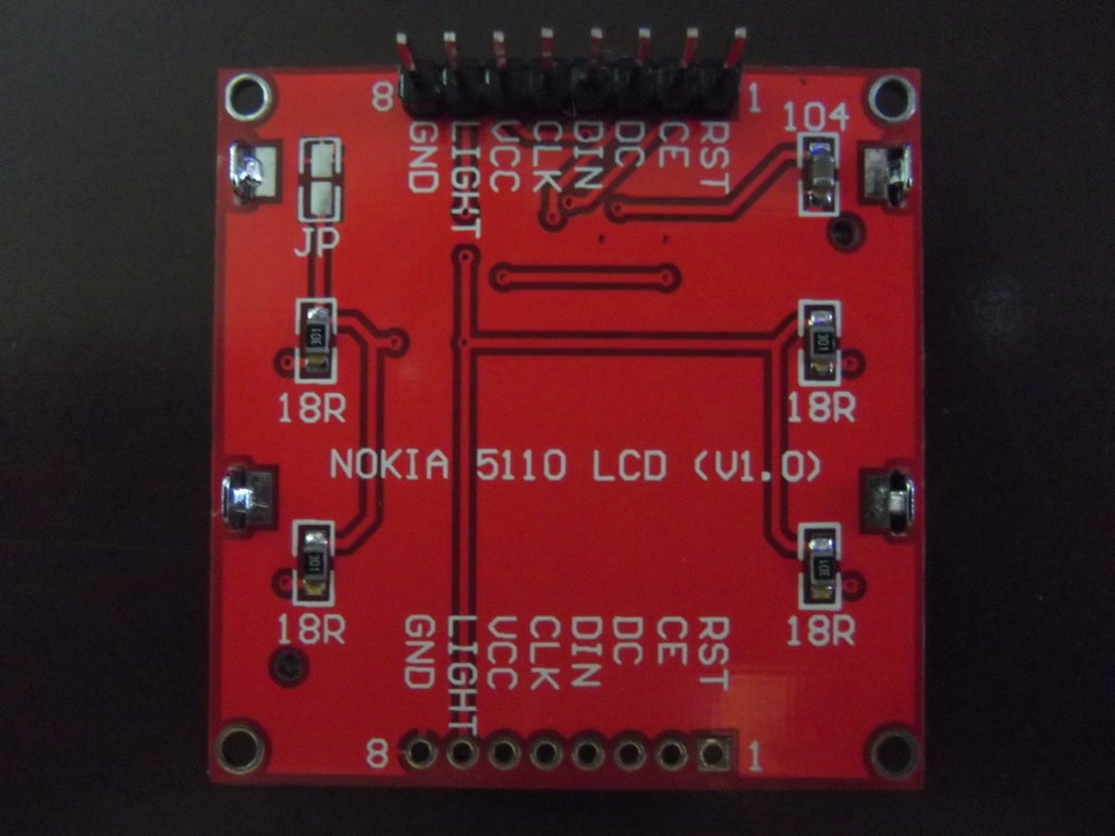 how to use nokia 5110 lcd screen with arduino 11 steps with pictures instructables