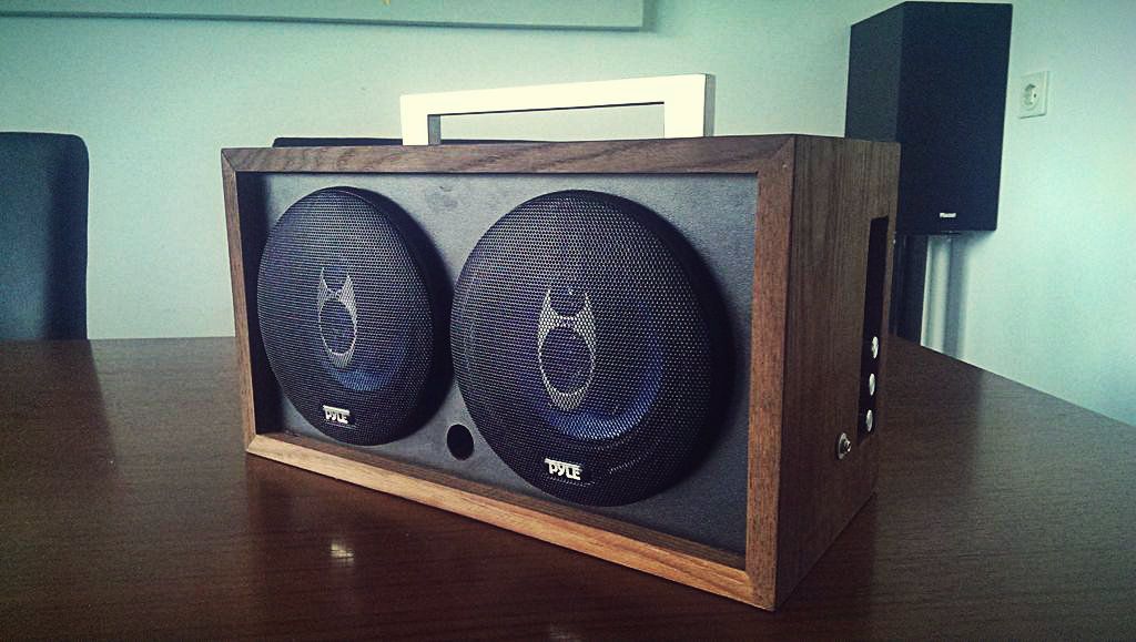 homemade loudspeaker