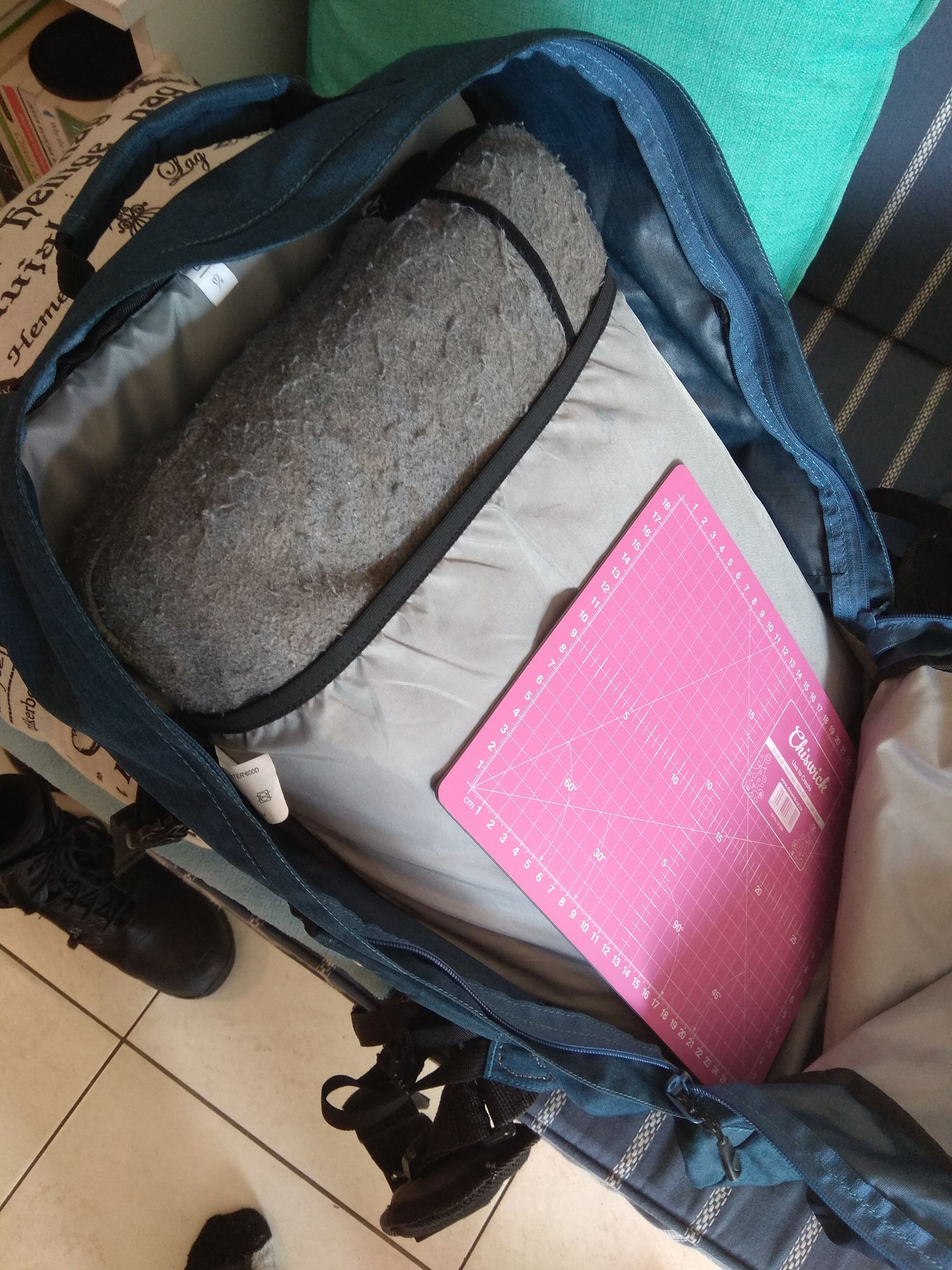 diy backpack waist strap