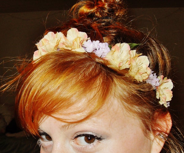 Silk Floral Headband