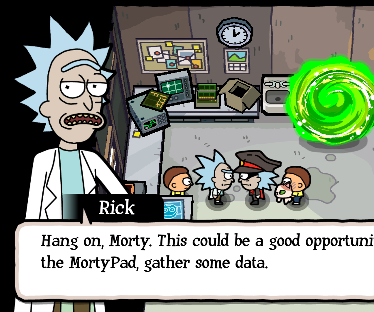 How to Beat Pocket Mortys With Only the Original Morty 10 Steps