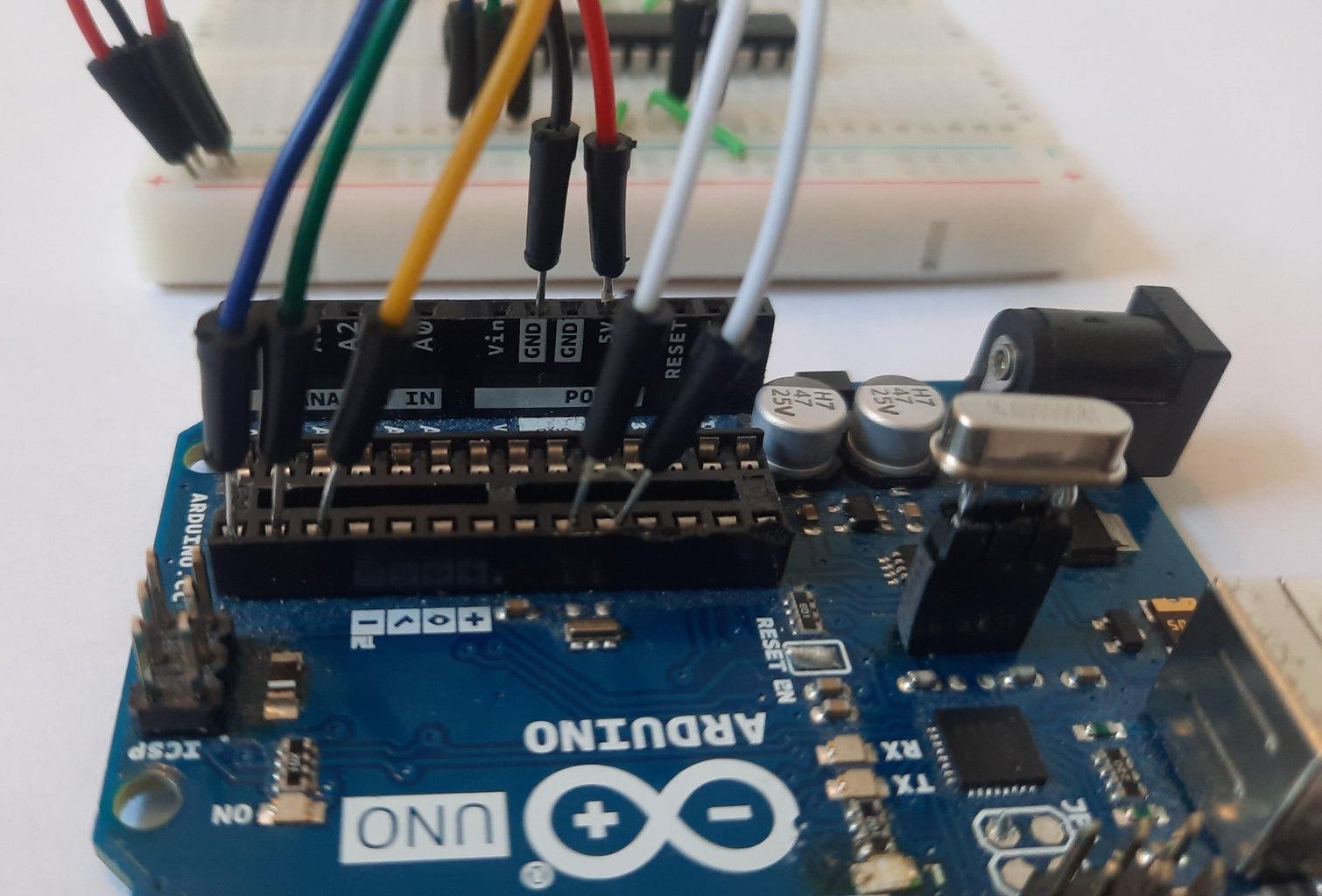 How to Program Atmega328 From Arduino Uno (No Extra Crystal) : 6 Steps ...