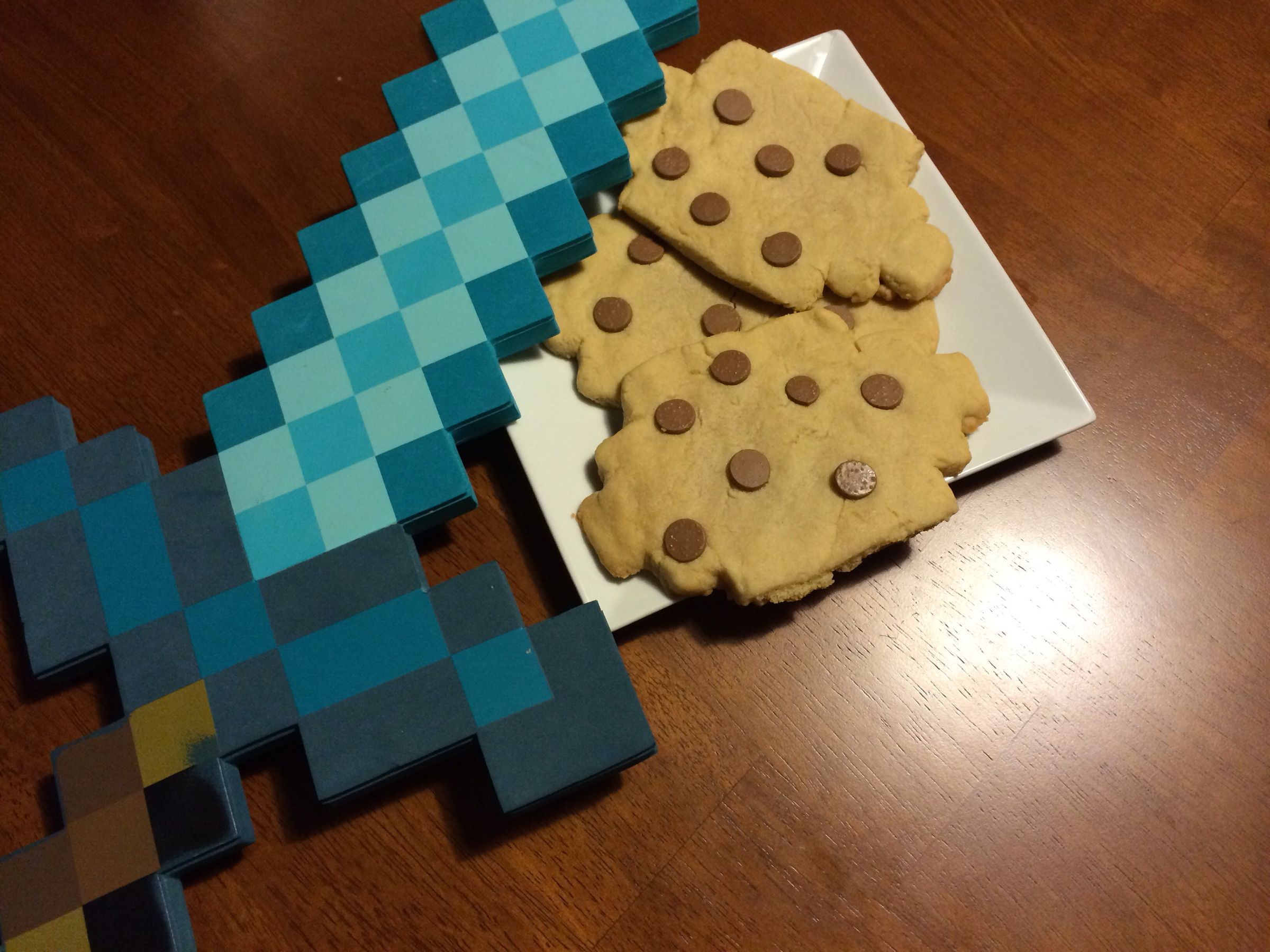 Minecraft Chocolate Chip Cookies IRL 8 Steps (with Pictures