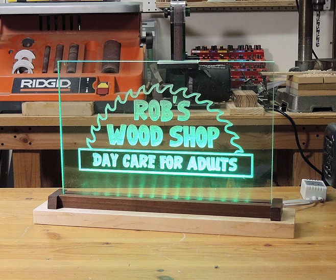 Make an LED Acrylic Sign 6 Steps (with Pictures) Instructables