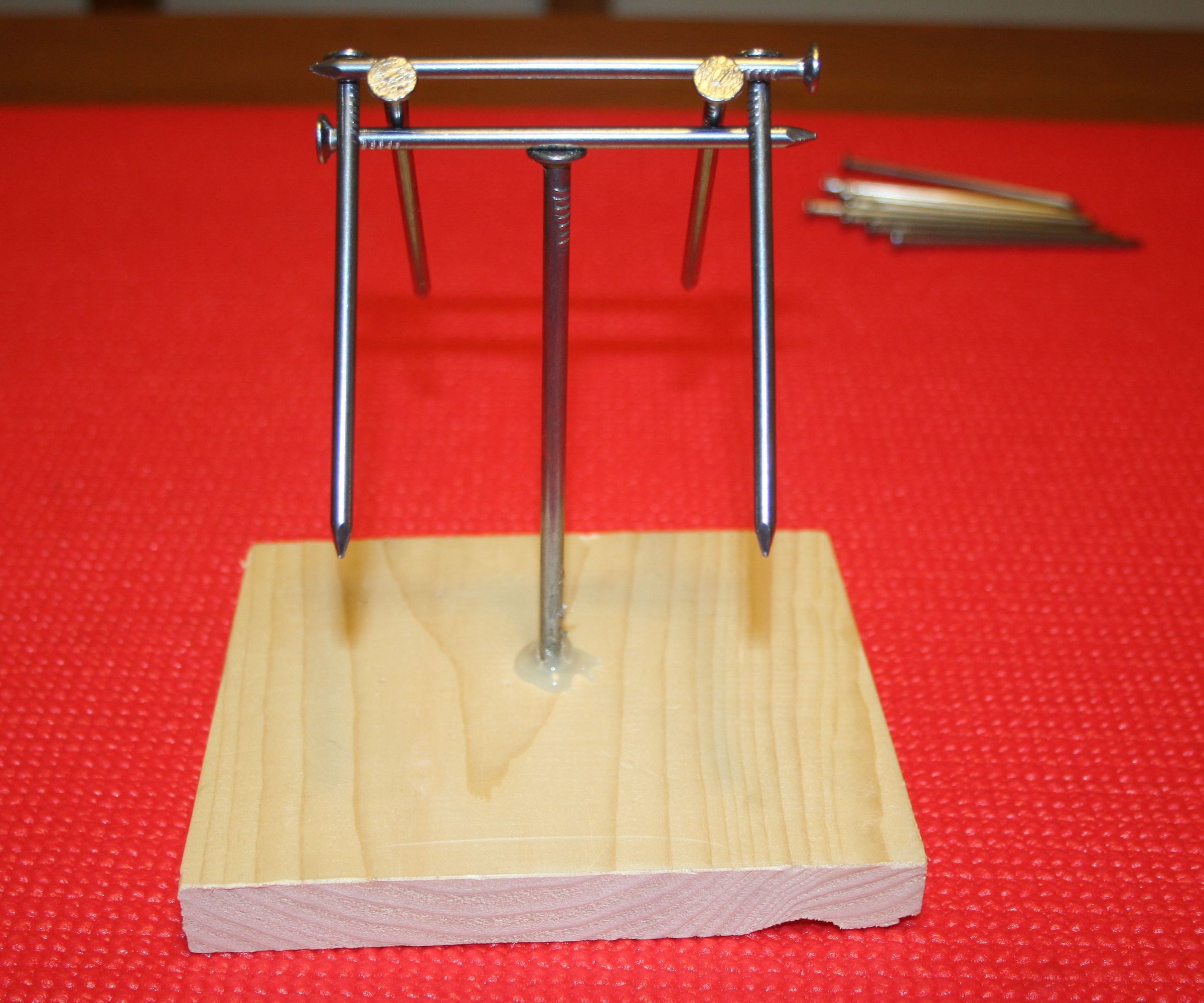 Balancing Nail Puzzle