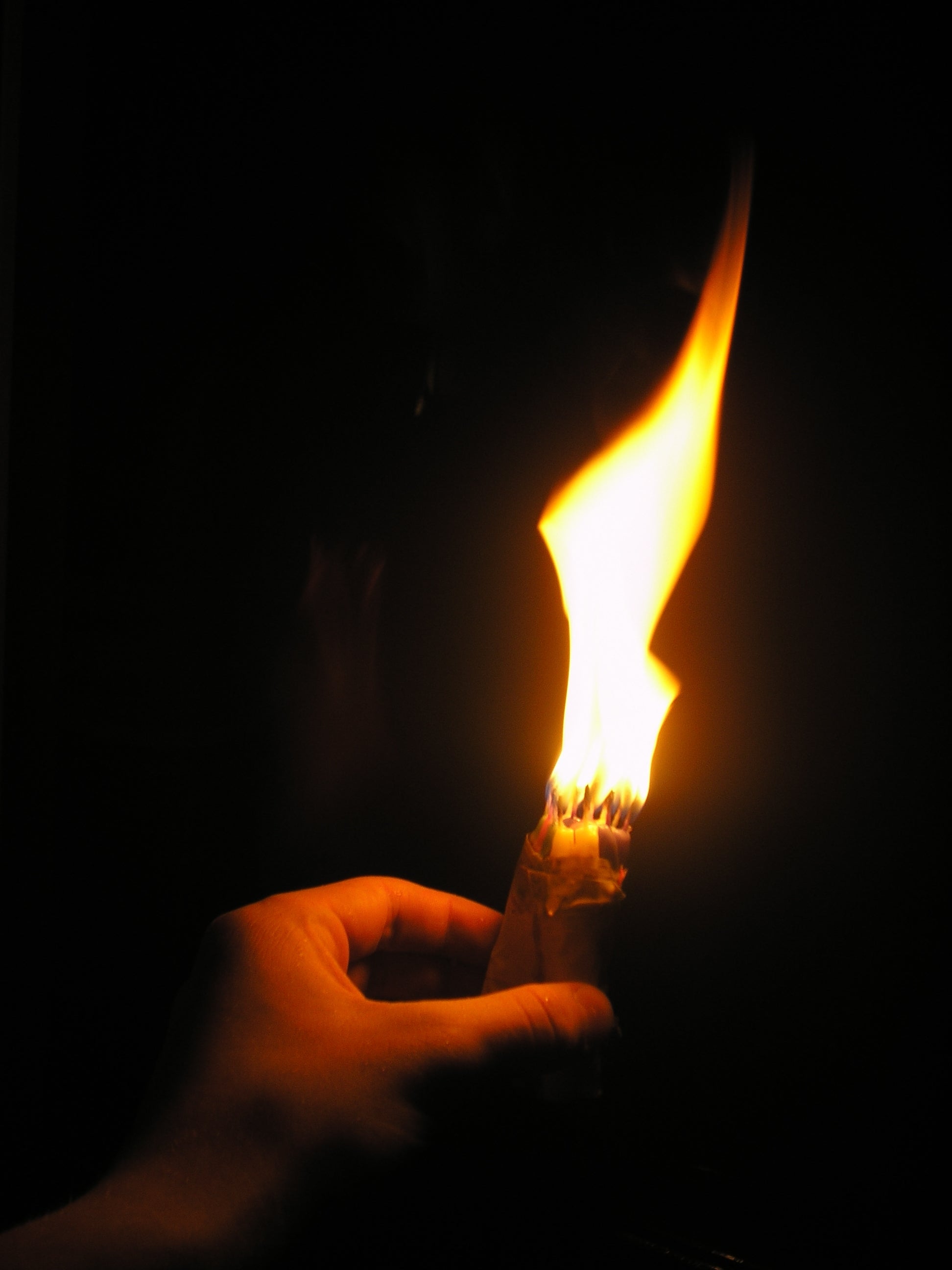 Torch From Candles 5 Steps Instructables