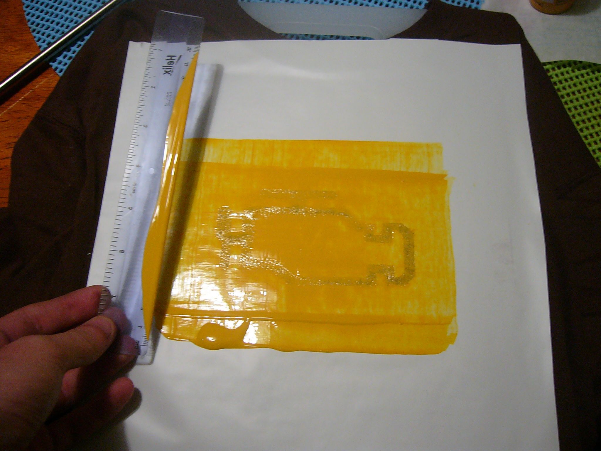 Contact Paper Stencils 4 Steps Instructables