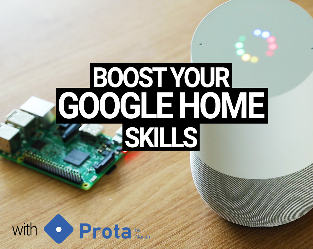 raspberry pi 3 google home