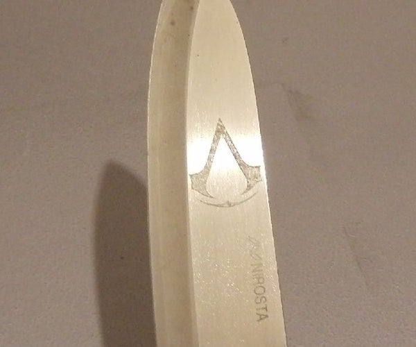 Etch a Logo Into a Knife Blade in 5 Min !