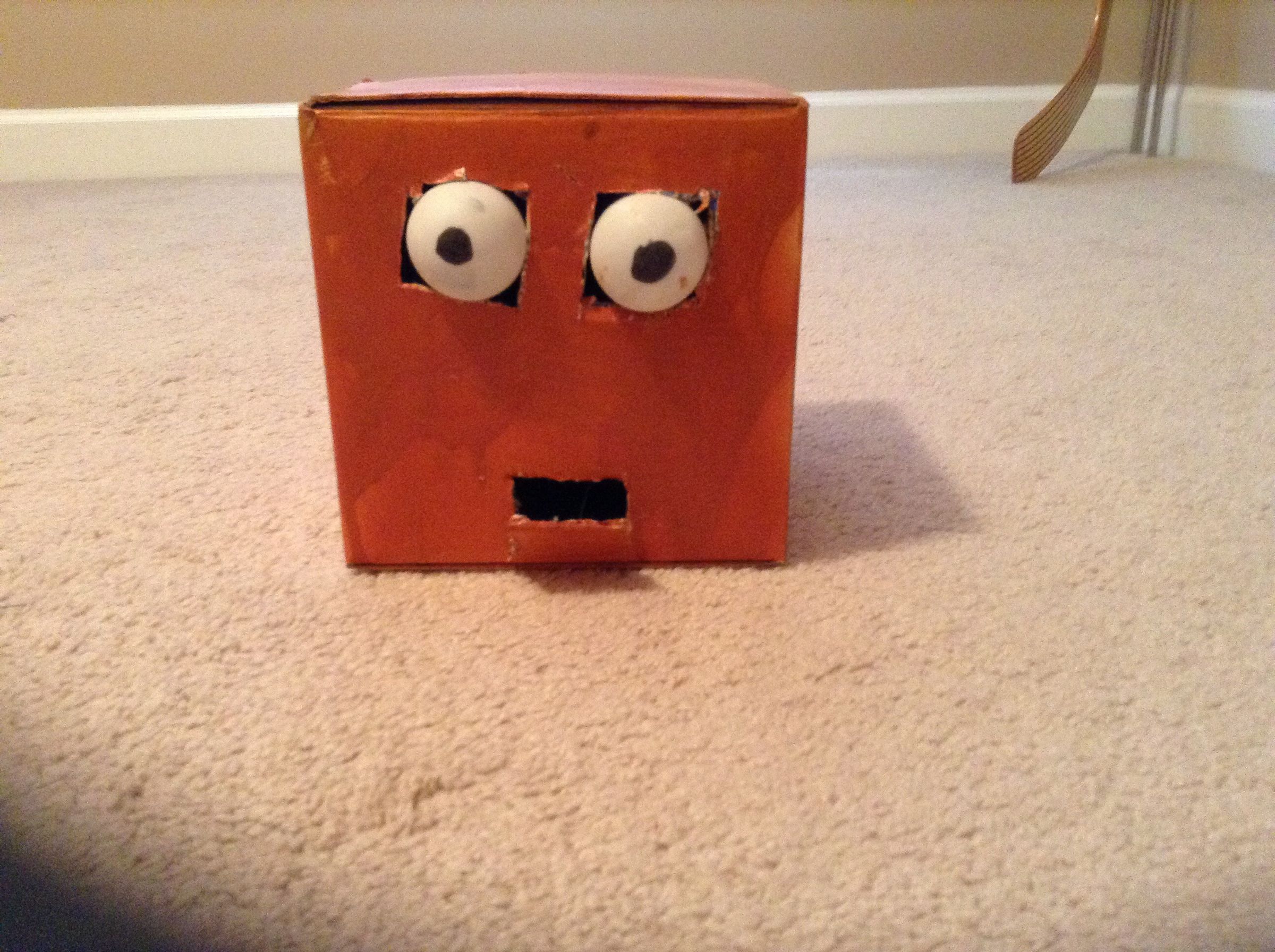 Cardboard Ventriloquist Dummy Head 7 Steps Instructables