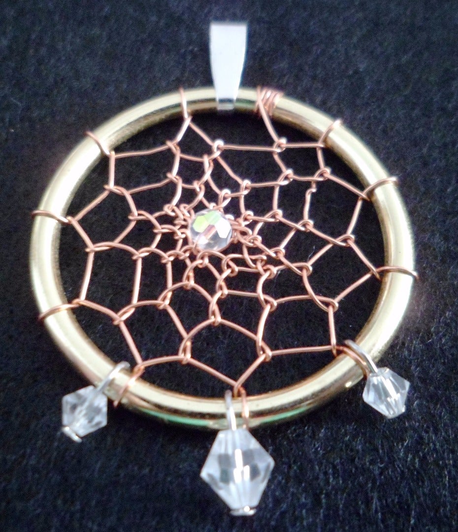 Wire Dream Catcher Pendant 6 Steps (with Pictures) Instructables