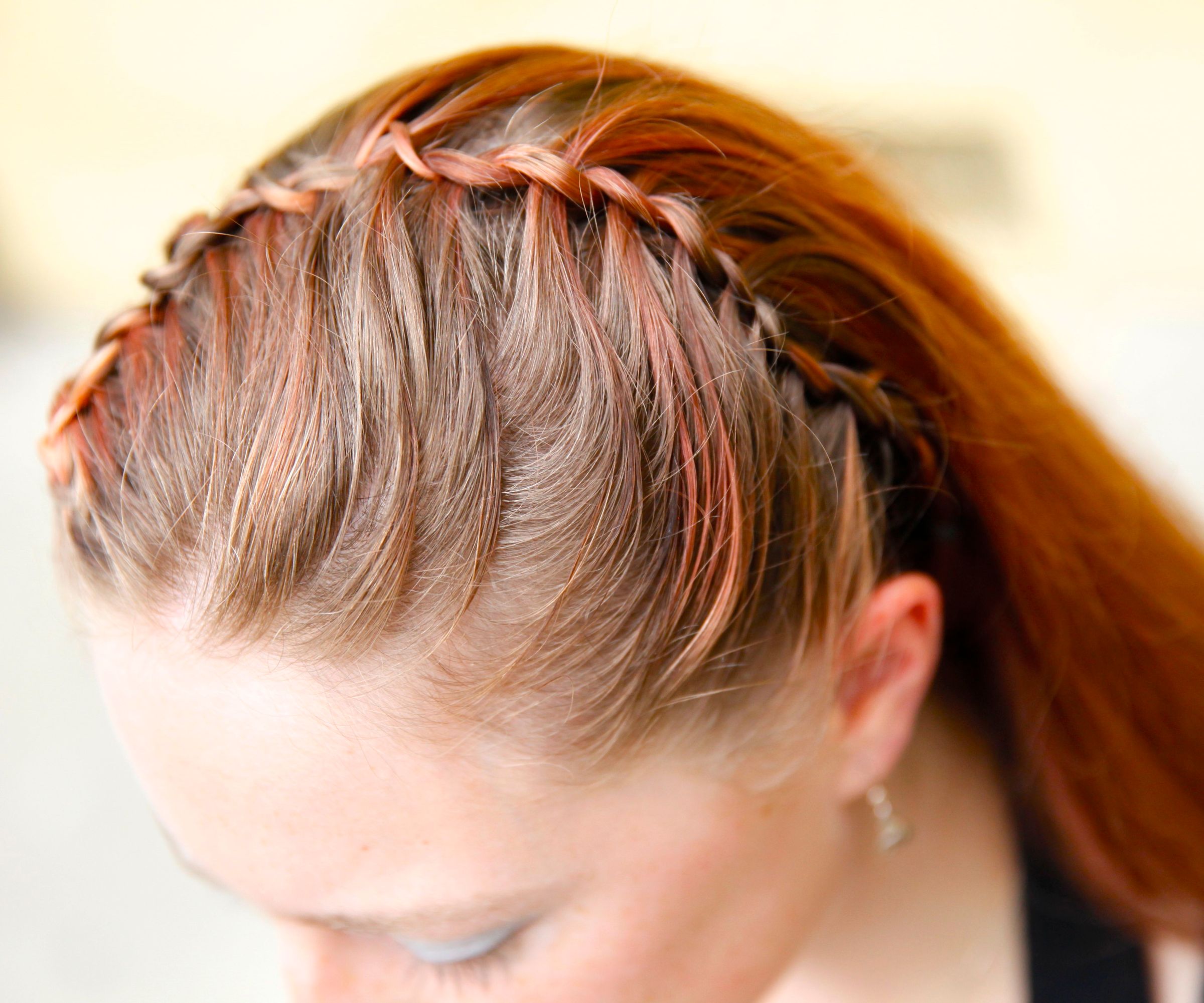 How to Do a Waterfall Braid