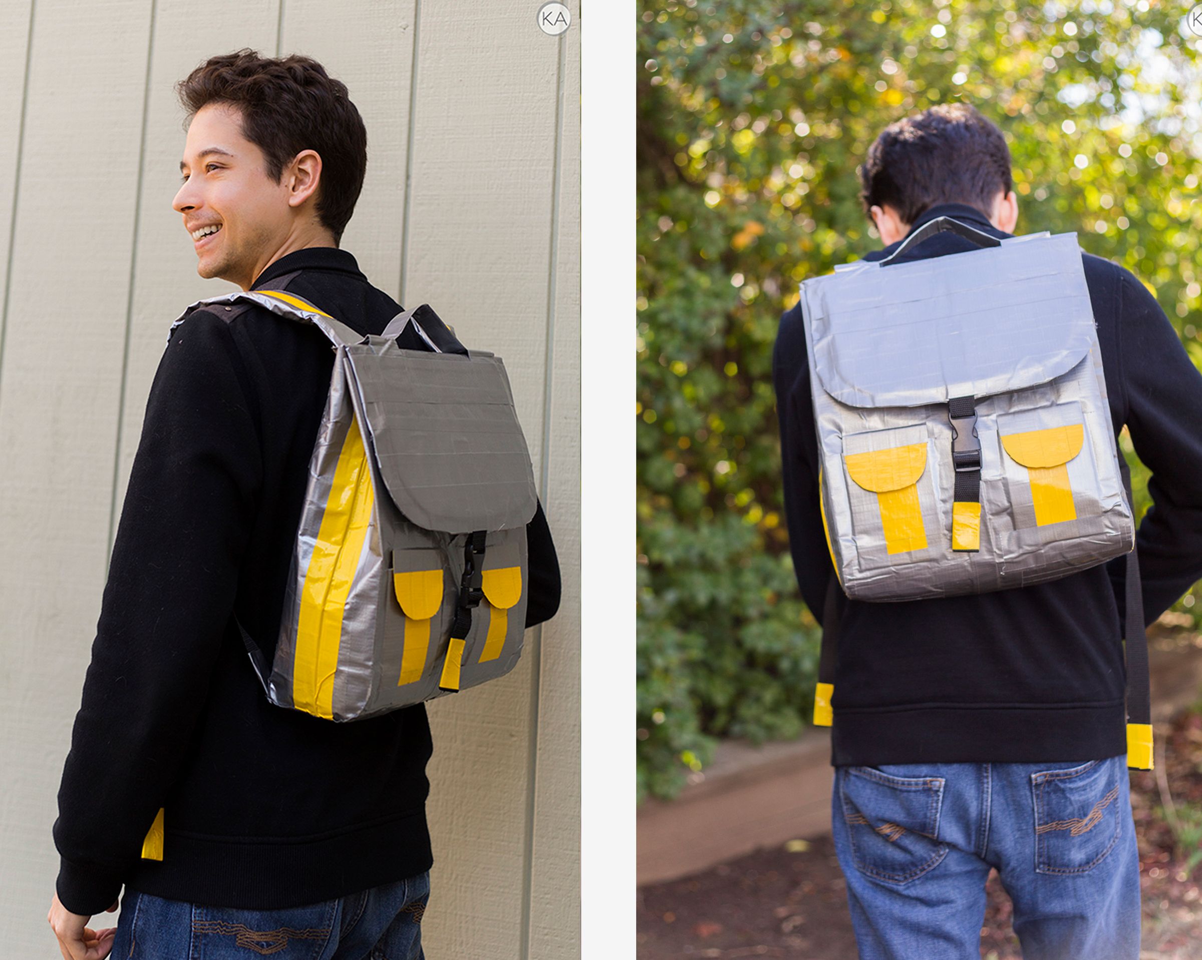 Stylish Duct Tape Backpack 23 Steps (with Pictures) Instructables