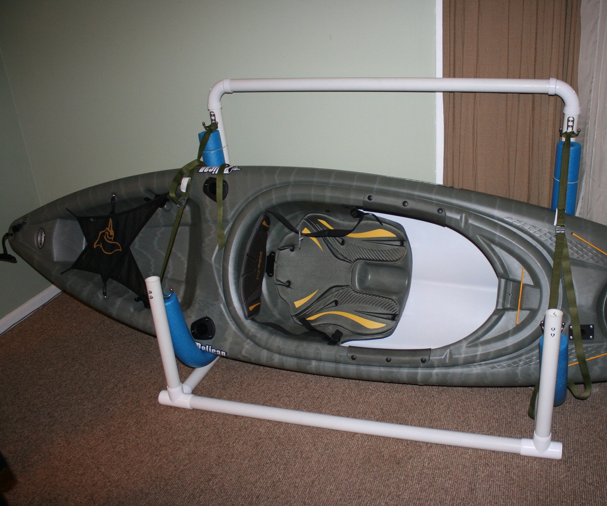 Kayak Storage Rack 5 Steps Instructables