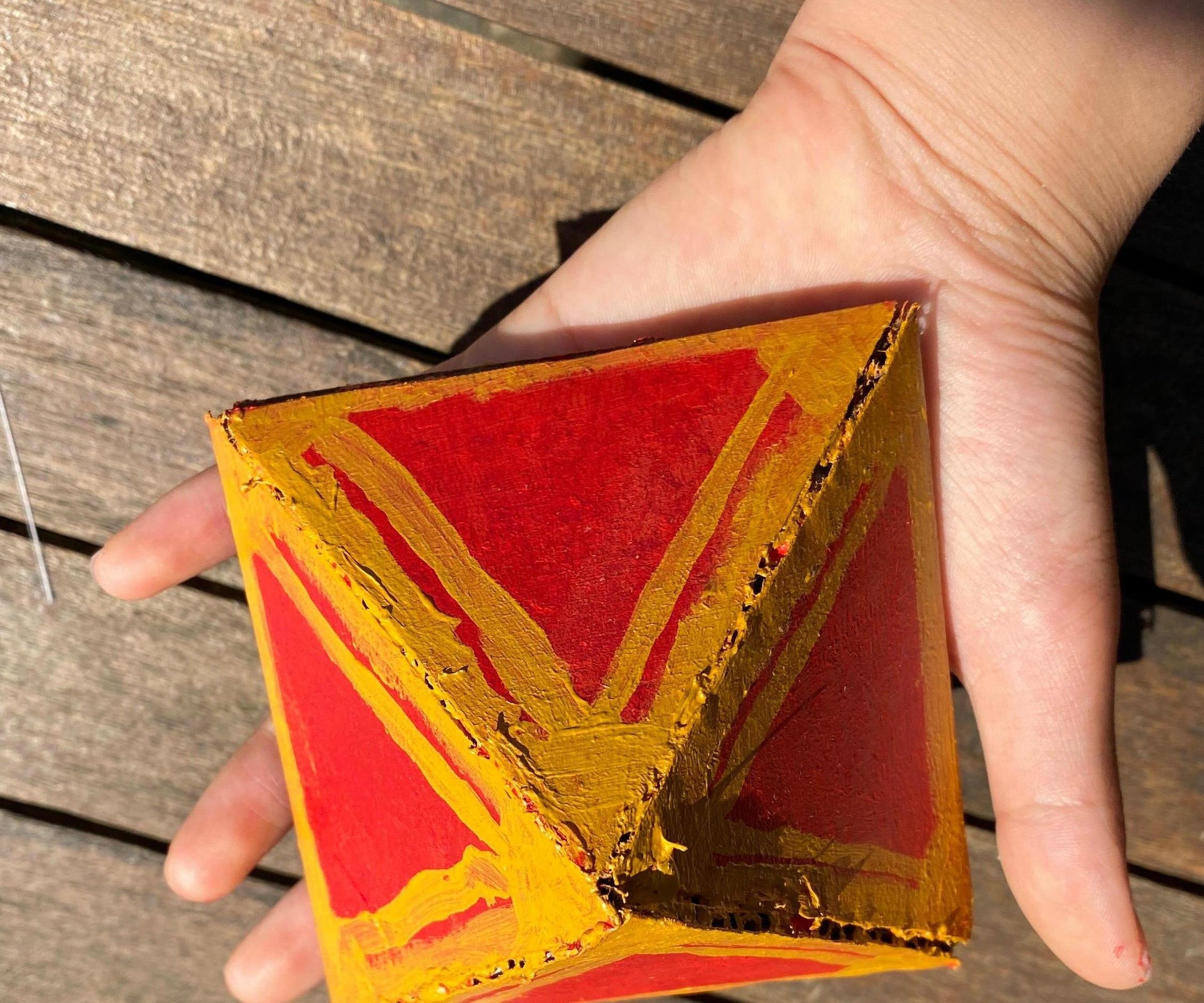 how-to-make-star-wars-sith-holocron-from-cardboard-4-steps