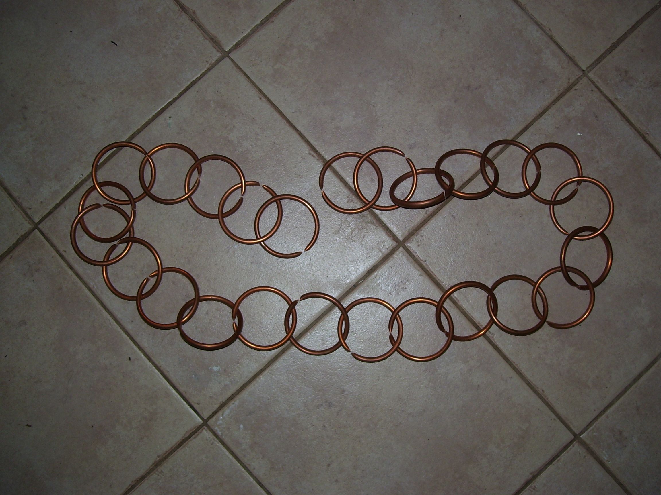 Copper Rain Chain 6 Steps (with Pictures) Instructables